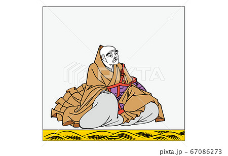 今様百人一首吾妻錦枠あり歌仙絵47恵慶法師 67086273