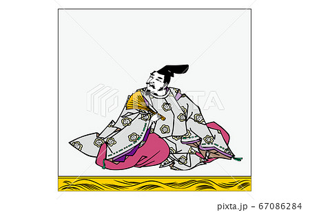 今様百人一首吾妻錦枠あり歌仙絵42清原元輔 67086284