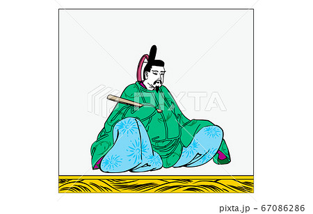 今様百人一首吾妻錦枠あり歌仙絵29凡河内躬恒 67086286