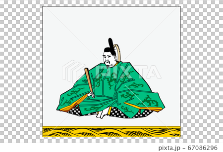 今様百人一首吾妻錦枠あり歌仙絵24菅家 67086296