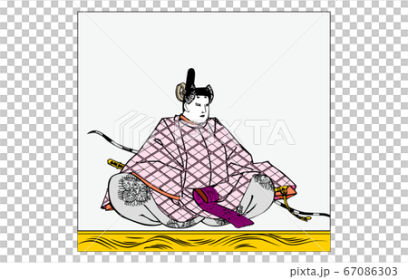 今様百人一首吾妻錦枠あり歌仙絵17在原業平朝臣 今様百人一首吾妻錦枠あり歌仙絵17在原業平朝臣 67086303