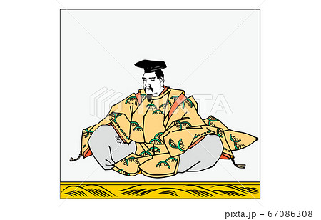 今様百人一首吾妻錦枠あり歌仙絵22文屋康秀 67086308