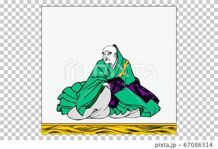 如今的Hyakunin Isshu Azuma Nishiki帶有詩歌的框架12牧師Masaaki 如今的Hyakunin Isshu Azuma Nishiki帶有詩歌的框架12牧師Masaaki 67086314