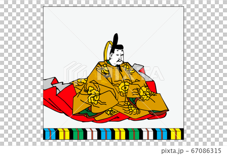 今様百人一首吾妻錦枠あり歌仙絵13陽成院 67086315