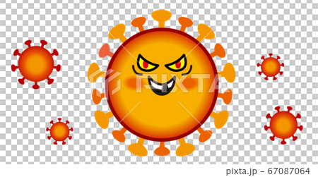 Illustration of the new coronavirus COVID-19 Illustration of the new coronavirus COVID-19 67087064