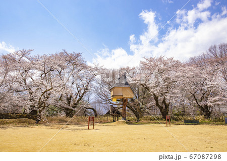 【山梨県北杜市】桜満開の清春芸術村と茶室「徹」 【山梨県北杜市】桜満開の清春芸術村と茶室「徹」 67087298