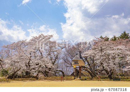 【山梨県北杜市】桜満開の清春芸術村と茶室「徹」 【山梨県北杜市】桜満開の清春芸術村と茶室「徹」 67087318