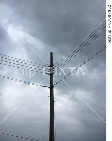 電柱 電柱 67087802