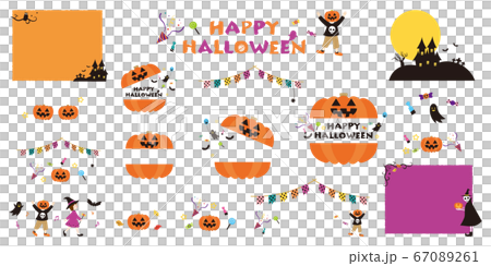 カット素材集（ハロウィン） 67089261