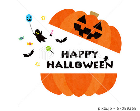 カット素材（ハロウィン）2テク 67089268