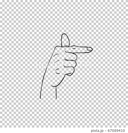 Hand Illustration 14 Hand Illustration 14 67089410