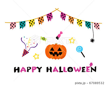 カット素材（ハロウィン）10テク 67089532