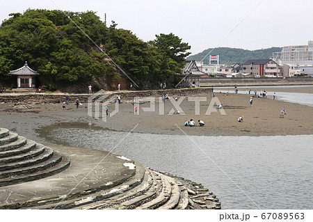 潮干狩り 和歌の浦 潮干狩り 和歌の浦 67089563