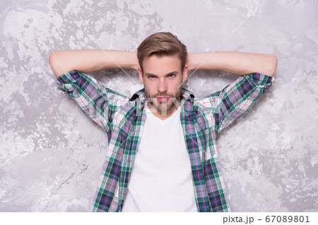 Are you ready. Attractive sexy guy. Charismatic 67089801