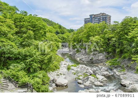 秋保温泉 磊々峡 名取川 秋保温泉 磊々峡 名取川 67089911