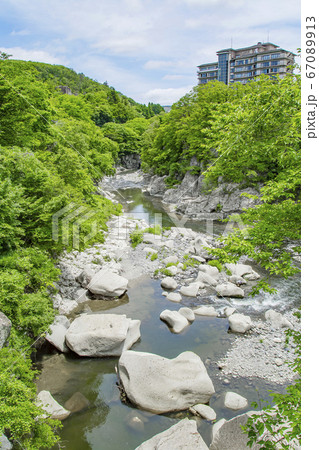 秋保温泉 磊々峡 名取川 秋保温泉 磊々峡 名取川 67089913