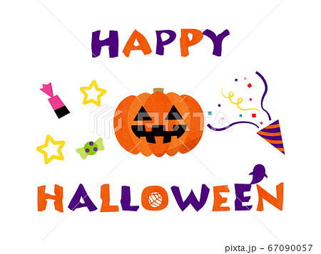 カット素材（ハロウィン）6テク 67090057