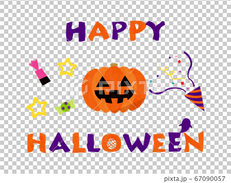 カット素材（ハロウィン）6テク 67090057