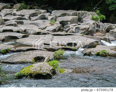 宮崎県 都城市 関之尾の甌穴群 67090178