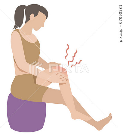 膝の痛み 67090531