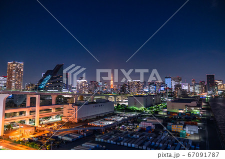 《東京都》東京都市夜景 67091787