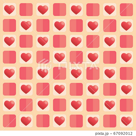 cute pastel heart pattern background vector illustration cute pastel heart pattern background vector illustration 67092012