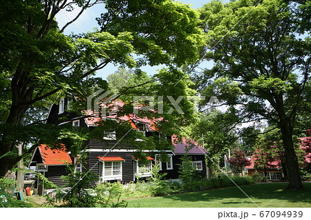 雪印記念家屋と雪印バター記念館（雪印種苗園芸センター、札幌市厚別区） 67094939