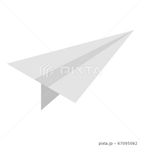Kid paper plane icon, isometric style 67095062