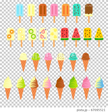 Ice cream soft cream 67095521