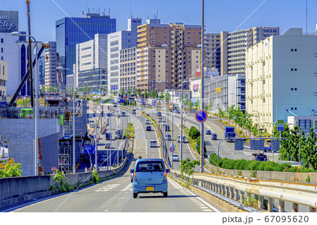 大阪　新御堂　交通イメージ　 67095620