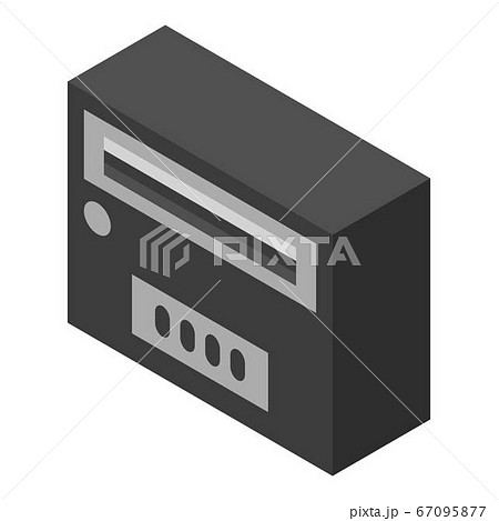 Modern mailbox icon, isometric style 67095877