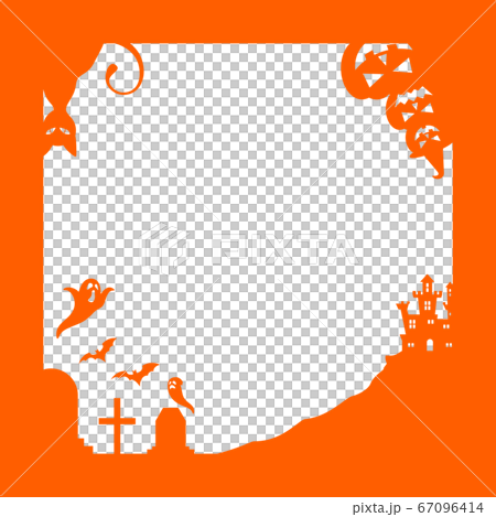 Halloween style illustration frame Halloween style illustration frame 67096414