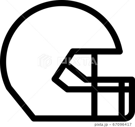 American football helmet sign 67096417