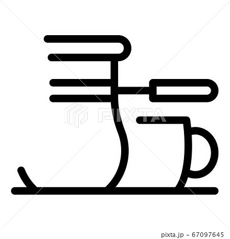 Turkish coffee pots icon, outline style 67097645