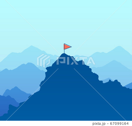 Vector landscape illustration for Hiking and Vector landscape illustration for Hiking and 67099164