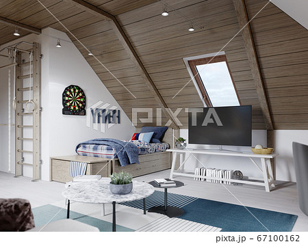 The design of the children's room for the teenager The design of the children's room for the teenager 67100162