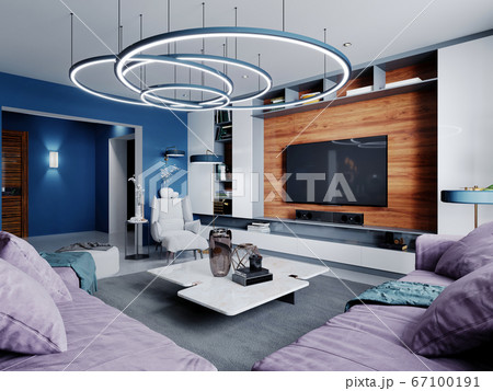 New design of multi-colored living room in New design of multi-colored living room in 67100191