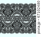 Vector Lace Seamless Pattern 67102480