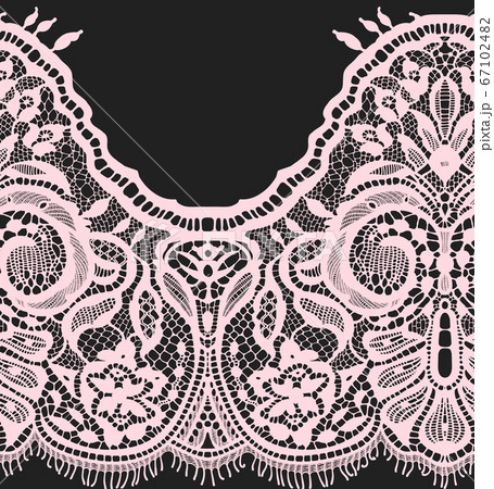 Vector Lace Seamless Pattern 67102482