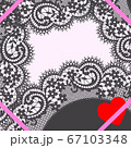 Vector Lace Square Frame 67103348