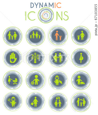 family dynamic icons family dynamic icons 67103855