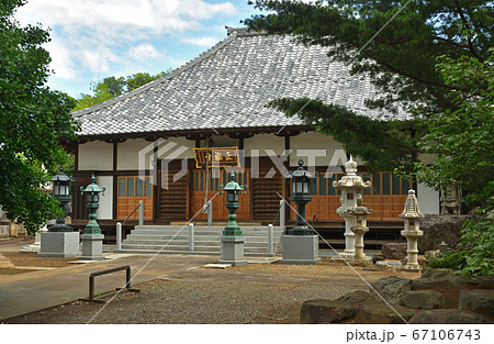 見沼田圃:正福寺 真言宗智山派 本堂 見沼田圃:正福寺 真言宗智山派 本堂 67106743