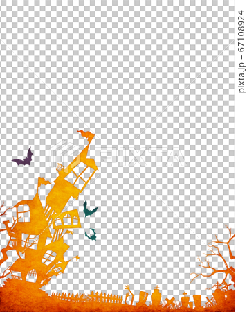 ハロウィンの素材 67108924