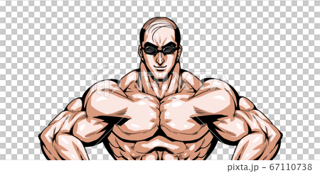 Swimming, swimming, olympic, sports, representative from japan, cartoon, muscle, bodybuilding, macho, pose, Swimming, swimming, olympic, sports, representative from japan, cartoon, muscle, bodybuilding, macho, pose, 67110738