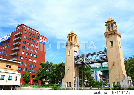 名古屋市都市風景、松重閘門とその周辺の風景 名古屋市都市風景、松重閘門とその周辺の風景 67111427