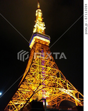 東京タワーライトアップ 東京タワーライトアップ 67113094