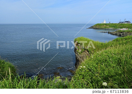 根室半島納沙布岬に灯台 67113836
