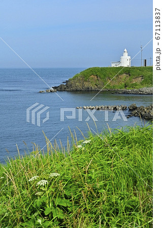 根室半島納沙布岬に灯台 67113837