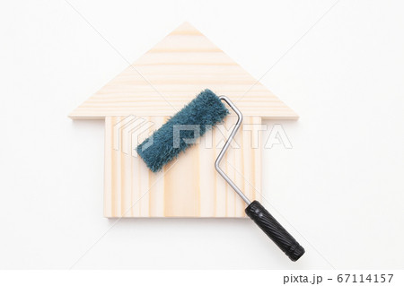 住宅の外壁塗装工事イメージ 67114157