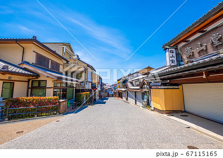 京都 清水寺参拝道 67115165